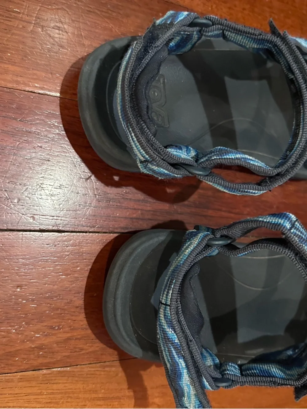 Teva Gray and Blue Strappy Outdoor Sandals